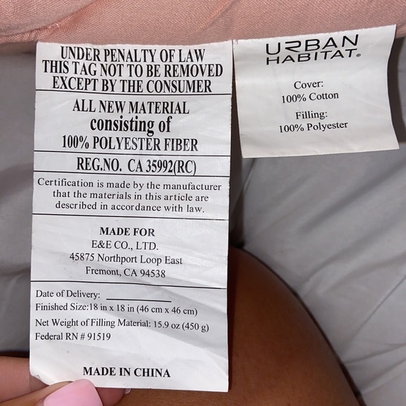 Decorative Throw Pillow - Picture 3 of 3